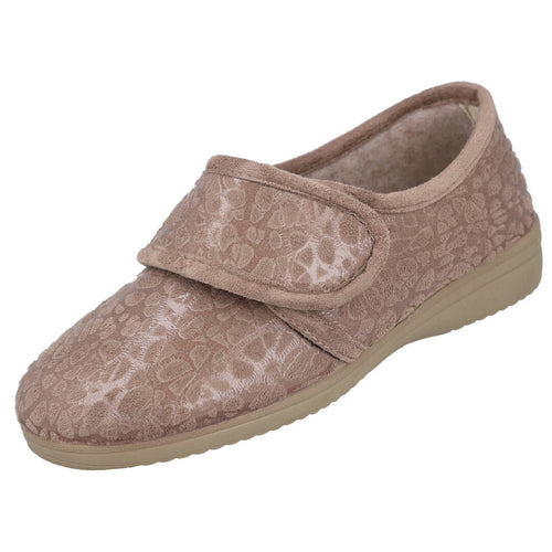 Bubble Bobble MD520 Zapatillas de Casa Taupe para Mujer