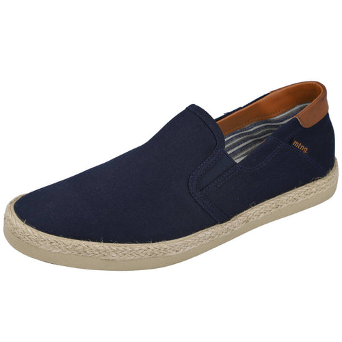 MTNG MD84380 Zapatillas de Lona Azules para Hombre