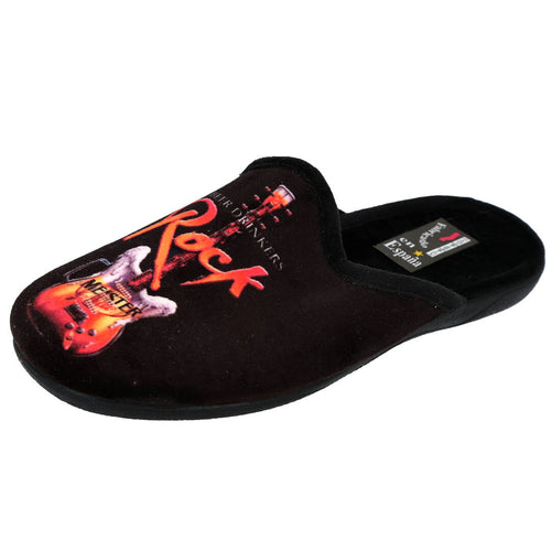Bubble Bobble 60/IC002 Zapatillas Abiertas Negro para Hombre