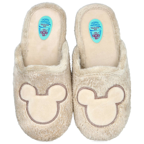 Bubble Bobble MD5032 Zapatillas de casa Beige para Mujer