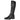 Bota alta Bubble Bobble negra para mujer vista lateral izquierda - © Calzados Modesto®