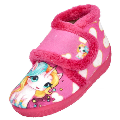 Bubble Bobble 8050125 Zapatillas de Casa Fucsia para Niña