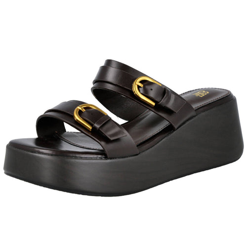Bubble Bobble MDHB-5663 Sandalias planas Marrón Mujer