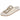 Sandalia Zaxy MD18063 beige mujer, vista frontal con hebillas doradas - © Calzados Modesto®