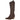 Bota alta campera marrón Bubble Bobble de mujer en vista lateral exterior con tacón - © Calzados Modesto®