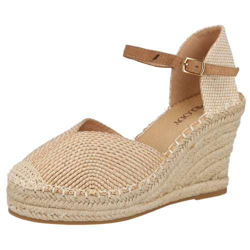Pink Desert MY591 Cuña Beige Mujer