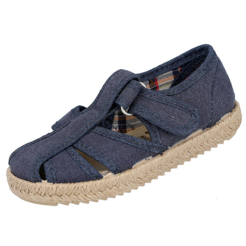 Vul-Ladi MD4352-558 Zapatillas de lona para niño azul