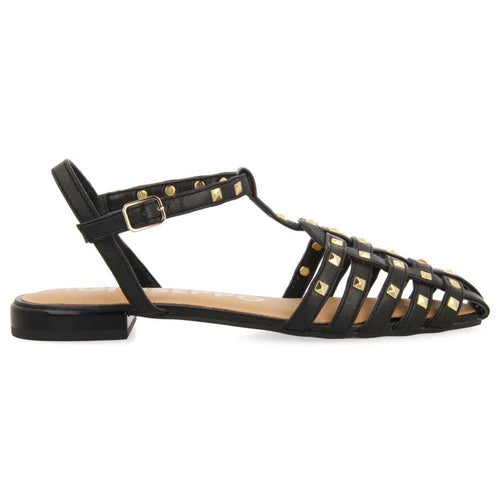 Gioseppo LR72054-CANBY Sandalias planas Negro Mujer