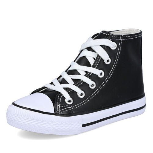 L&R Shoes MDN502 Zapatillas altas Negro Niño