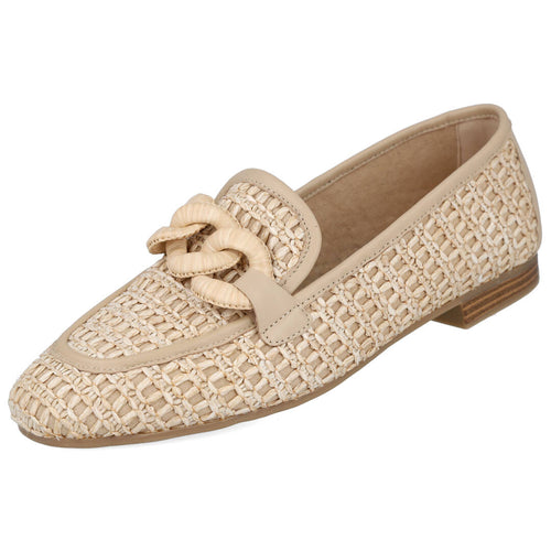 L&r shoes md162316 mocasines beige mujer
