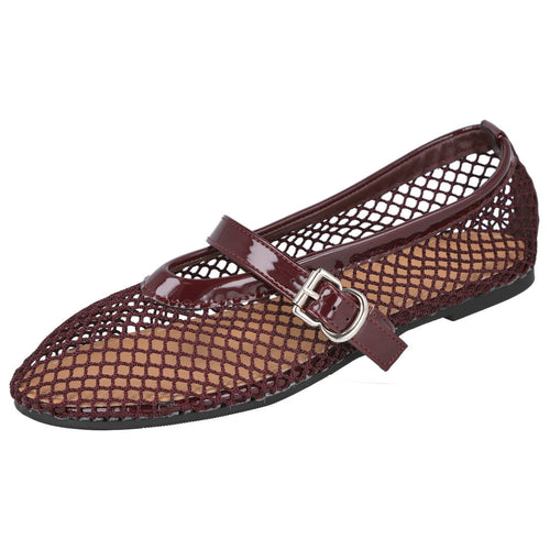 Pink Desert CQ-008 Merceditas Burdeos Mujer
