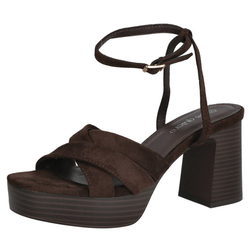 Pink Desert 6508 Sandalia tacón tacón ancho mujer