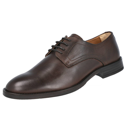 L&R SHOES MDE2182 Zapatos de Vestir Marrones para Hombre
