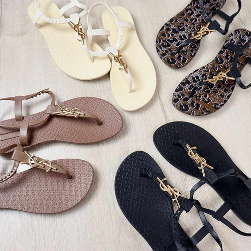 L&r shoes MDA-16 beige sandalia de playa para mujer