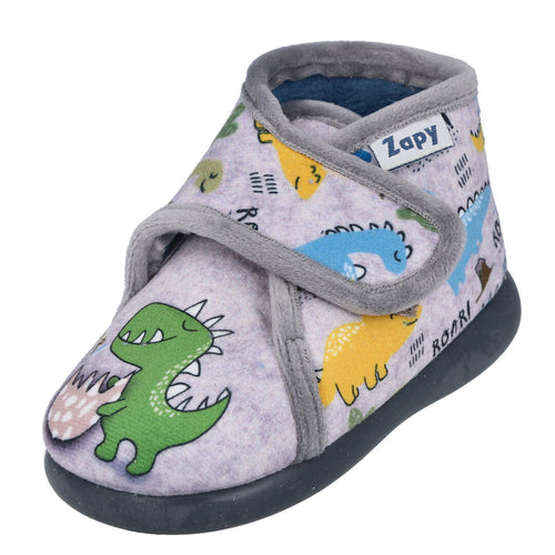 Zapy MDAF10560 Zapatillas de Casa Grises para Niño