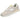 Zapatilla New Balance W3738X0 beige para mujer, con detalles en blanco y amarillo. - © Calzados Modesto®