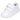 Zapatilla deportiva infantil blanca con corazones rosas cierre velcro BUBBLE BOBBLE MDC1656 © Calzados Modesto®