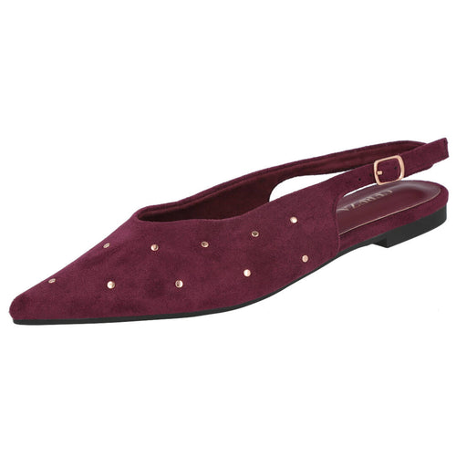 Pink Desert P150 Bailarinas Burdeos para Mujer