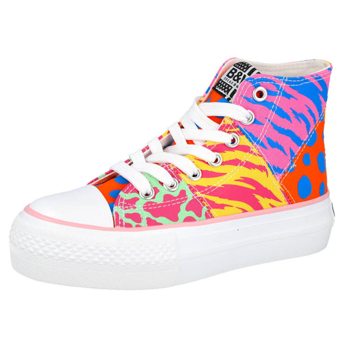 Conguitos MDBJSH527064 Zapatillas de Lona Multicolor para Niña