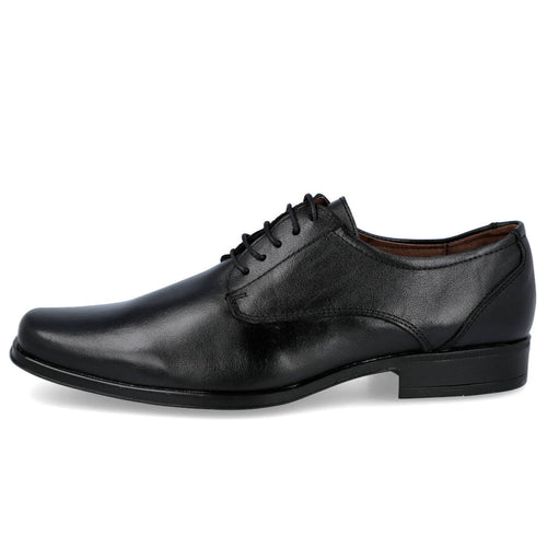 L&R SHOES 6138 Zapatos de Vestir Negros para Hombre