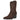 Bota cowboy Pink Desert TF8732 marrón mujer, vista frontal con detalle bordado - © Calzados Modesto®