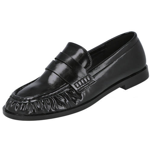 Pink Desert 2R5F-XX3595-08 mocasín negro para mujer