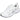 Zapatilla deportiva New Balance MDML408W blanca mujer vista frontal y lateral con cordones blancos y - © Calzados Modesto®