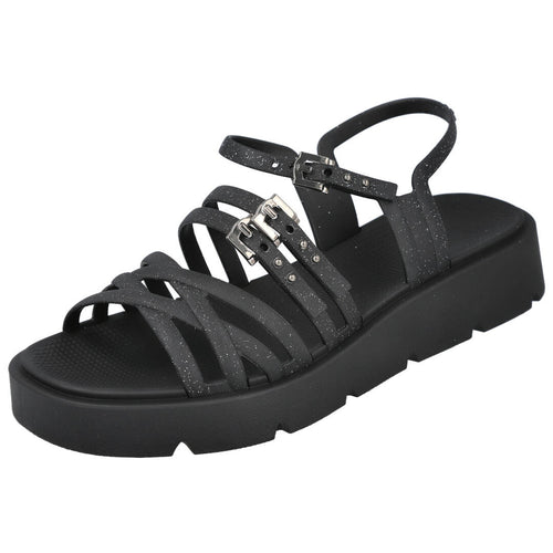 Zaxy MD19027 Sandalias Negras Brillantes para Mujer