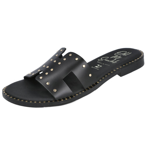 Oh! My Sandals 5840 Sandalia Plana Negra Mujer