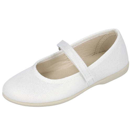 L&R Shoes MD850 Zapatillas de lona Niña Blanco