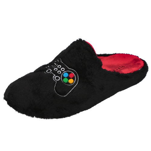 Garzon AL8339 Zapatillas de Casa Negras para Hombre