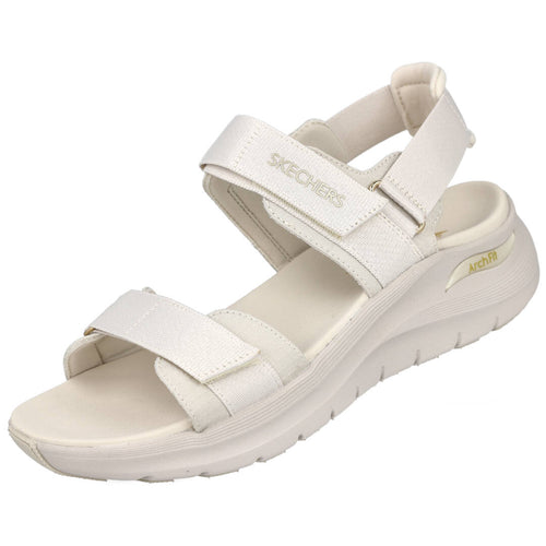 Skechers Arch Fit 119465 Sandalias planas Beige Mujer