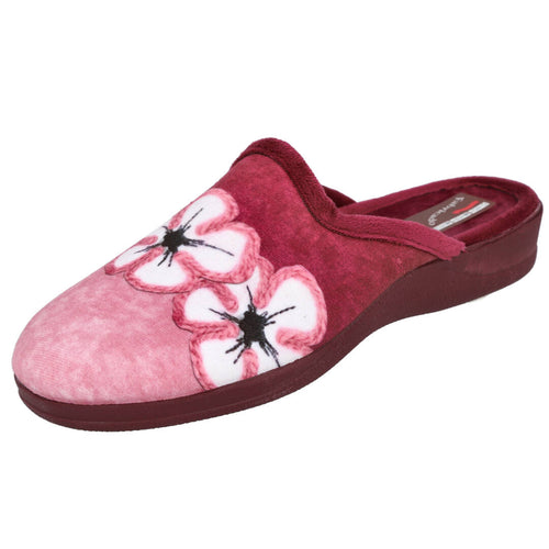 Pink Desert MD460 Zapatillas de Casa Burdeos para Mujer