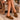 Zapatos planos camel Pink Desert de mujer con detalle fruncido en Arahal - © Calzados Modesto®