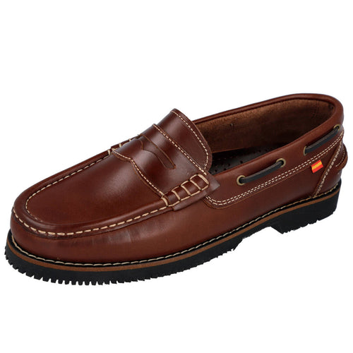 L&R SHOES MD2452 Mocasines Cuero para Hombre