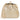 Bolso de mano dorado con cadena fina y cierre metálico de bolas. © Calzados Modesto®