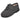 Zapato Bubble Bobble PANAVEGA carbón de niño en vista frontal con cordón plano - © Calzados Modesto®