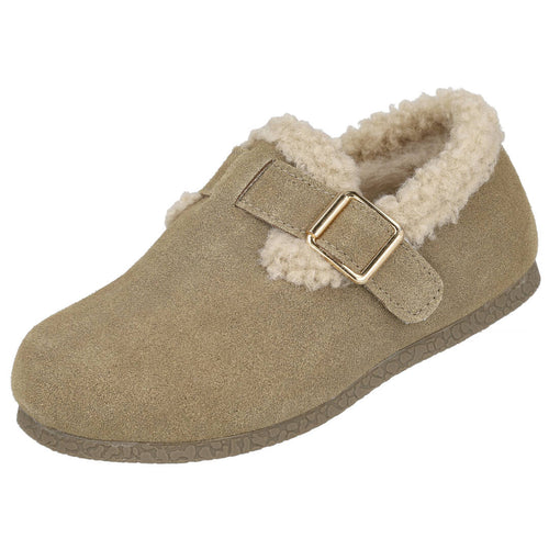 Bubble Bobble MDC1492 mocasín infantil para niña taupe