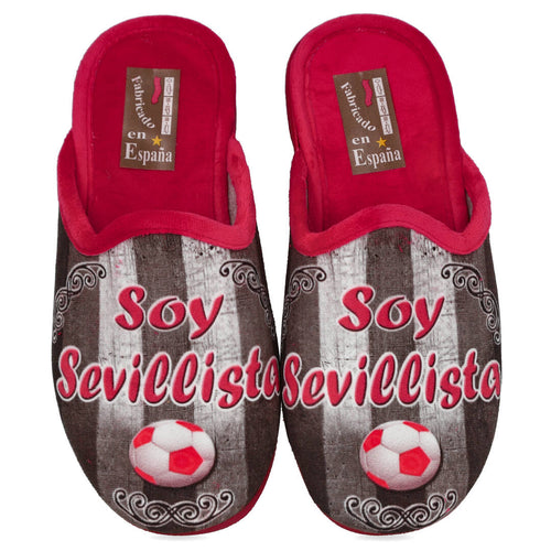 Bubble Bobble LR60-C12H Zapatillas de Casa Rojas para Hombre