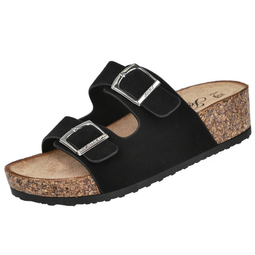 Bubble Bobble SD10652 Sandalias Negro Mujer