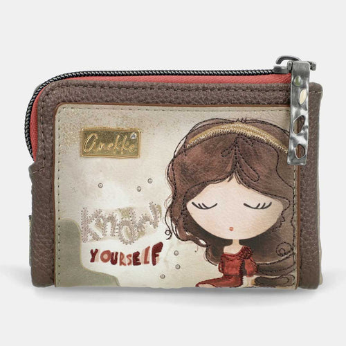 ANEKKE Monedero pequeño flexible RFID Muse 42709-910 BEIGE 207254