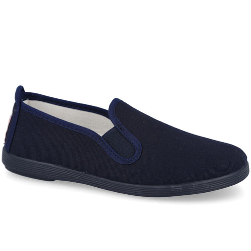 Bubble Bobble 500 Zapatillas de Lona Azul Marino para Mujer
