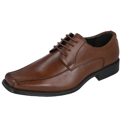 L&R SHOES 0212 Zapatos de Vestir Marrones para Hombre