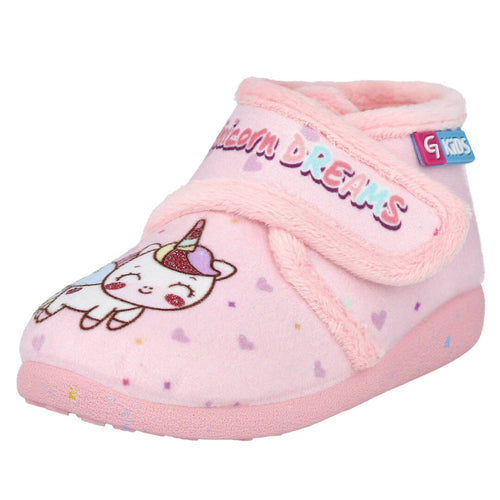 Garzon MDN4065.246 Zapatillas de Casa Rosas para Niña