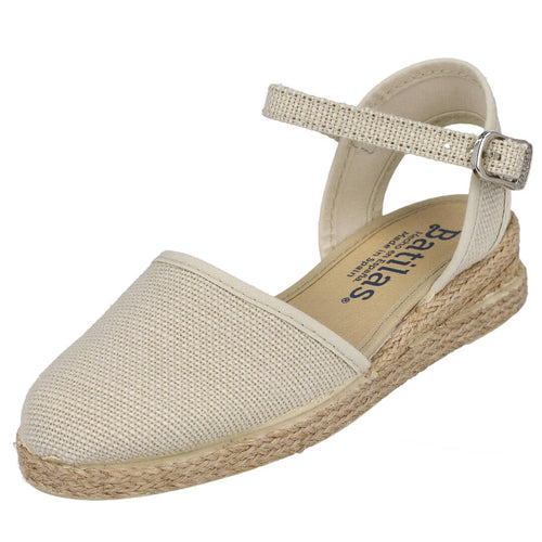 Batilas MD201-031 Alpargatas Beige para Niña