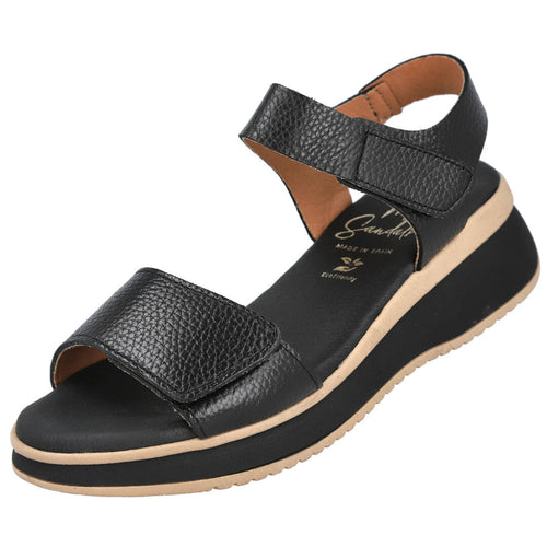 Oh! My Sandals 5942 Sandalias planas Negro para Mujer