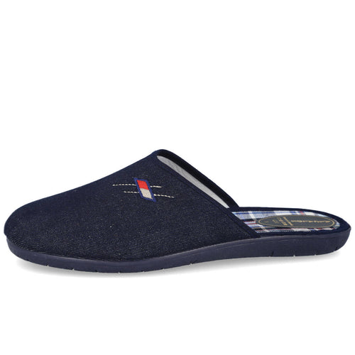 L&R SHOES 395 Zapatillas de Casa Vaqueras para Hombre