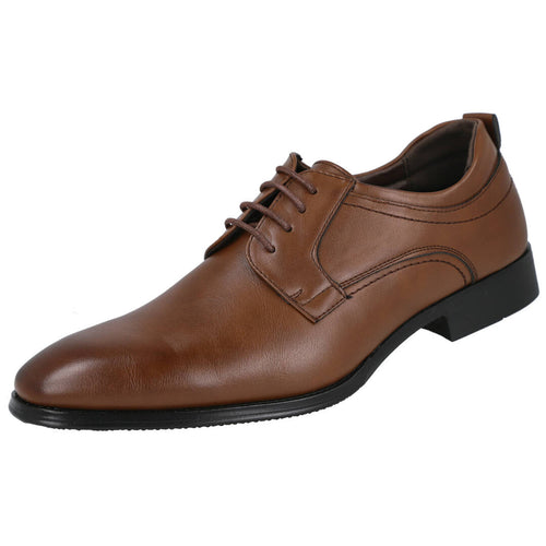 L&R Shoes Y0209 Marron Zapatos de Vestir para Hombre