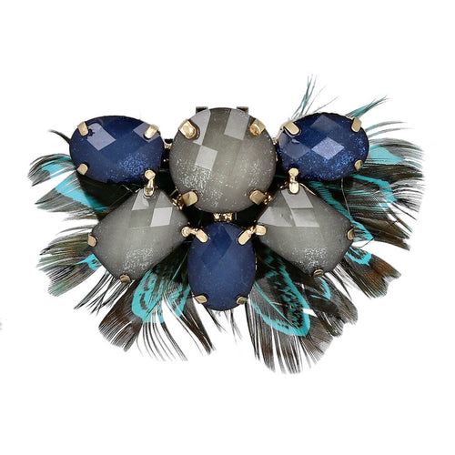 Bubble Bobble MD1126 Broche Azul Mujer