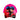 Detalle de zapatilla Bubble Bobble 771-553 rosa para niña, cierre textil adherente y diseño Ladybug - © Calzados Modesto®